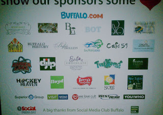 List of Social Media Day Buffalo sponsor logos.