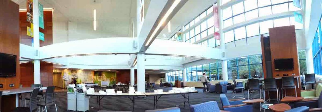 Panoramic view of Canisius College Science Hall